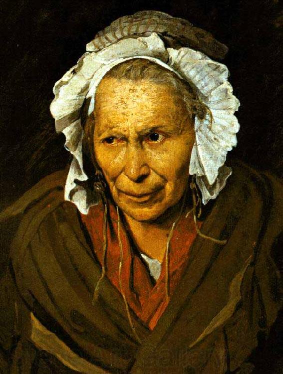 Theodore   Gericault Insane Woman